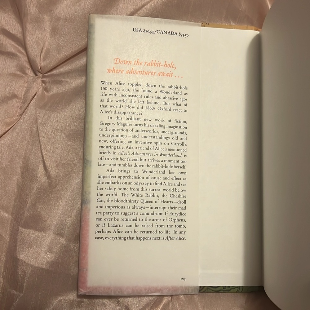 After Alice by Gregory Maguire -- signed copy, fantasy fiction, fairytale - Picture 3 of 8